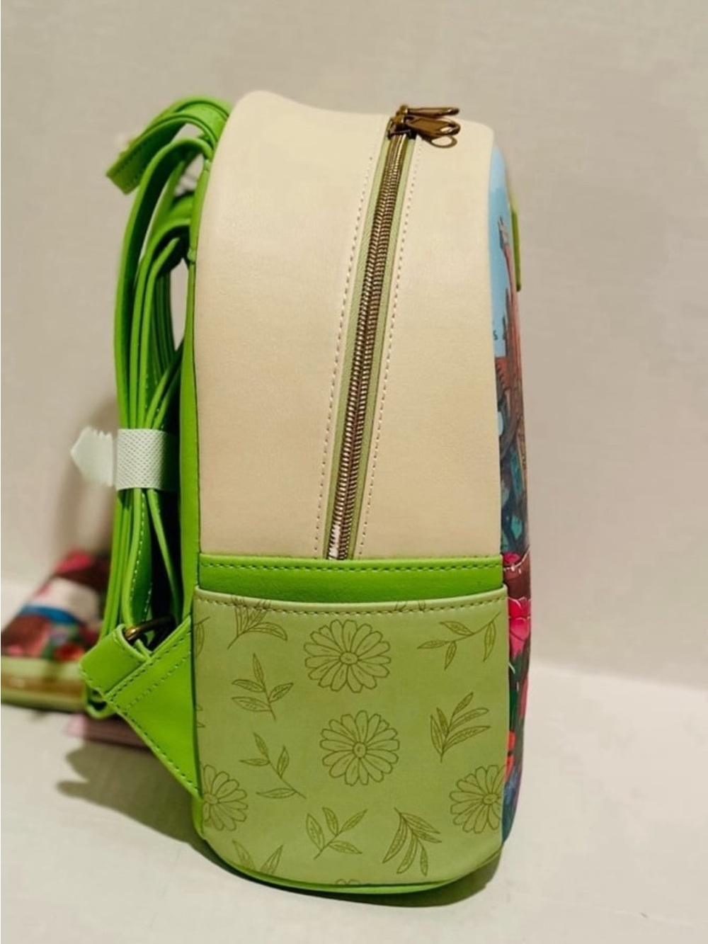 Loungefly Disney NWT Beauty & The Beast Bell Reading Mini Backpack - Picture 4 of 6